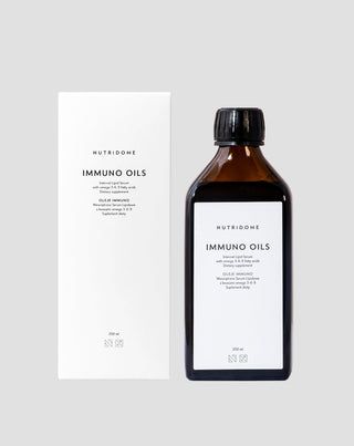 Oleje na odporność z kwasami omega 3-6-9 w płynie Immuno Nutridome 250 ml