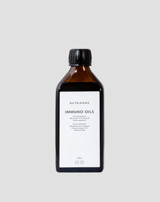 Oleje na odporność z kwasami omega 3-6-9 w płynie Immuno Nutridome 250 ml