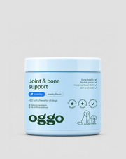 Suplement na stawy i kości dla psów dużych ras, aktywnych, starszych Joint & Bone Support Oggo 180 g