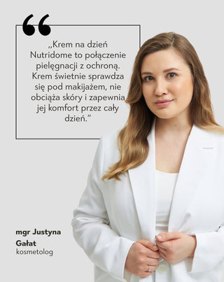 Nawilżający krem do twarzy na dzień przeciwzmarszczkowy z olejem makadamia Nutridome - 4