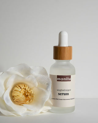 Wygładzające serum do twarzy z kwasami i fermentami Manilu - 4