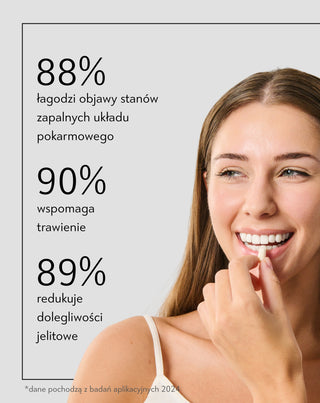 Maślan sodu 620 mg/dzień na jelita, stany zapalne i zaburzenia flory bakteryjnej Nutridome 60 szt. - 6