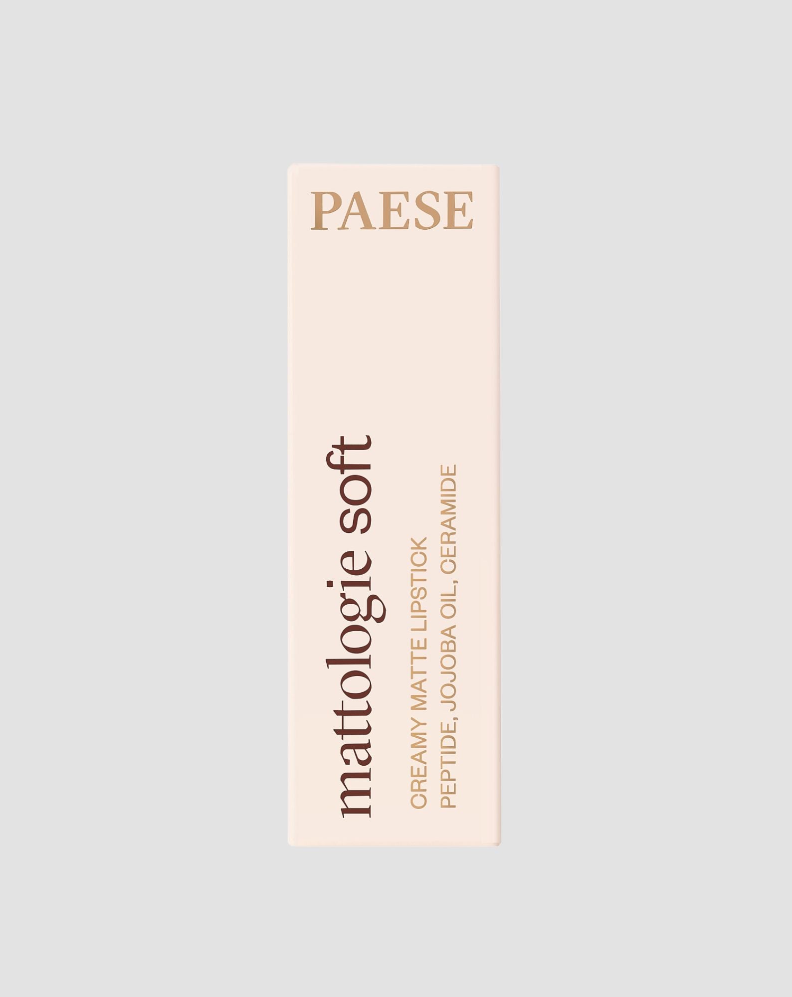 Trwała matowa pomadka do ust z nawilżającą formułą Mattologie Paese - Velvet Honey - 4