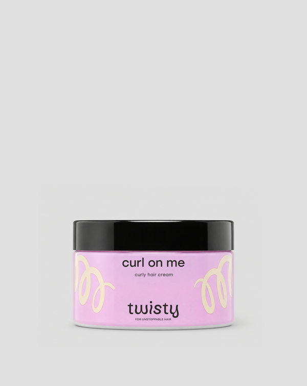 Krem do loków aktywator naturalnego skrętu włosów kręconych i puszących się Twisty, wersja mini, 100 ml