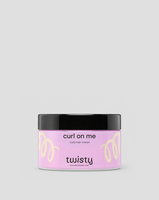 Krem do loków aktywator naturalnego skrętu włosów kręconych i puszących się Twisty, wersja mini, 100 ml