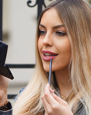 Pędzel do ust z syntetycznym włosiem i wyprofilowaną końcówką nr 2 Say Makeup