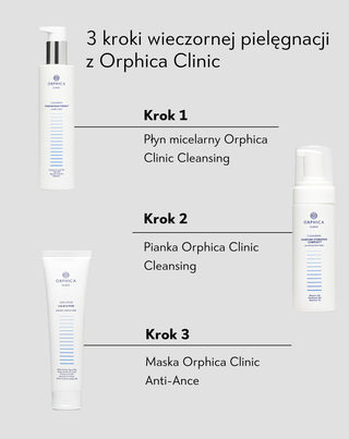 Maska oczyszczająco-regenerująca z białą glinką Anti-Acne Orphica Clinic 100 ml - 4