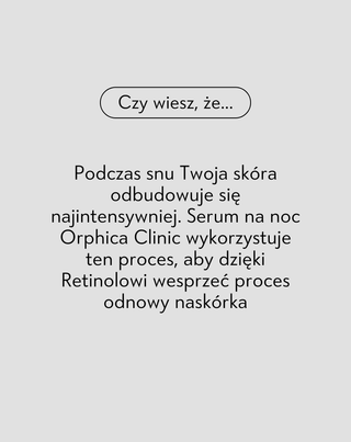 Serum na noc wspierające regenerację skóry problematycznej Anti-Acne Orphica Clinic 50 ml