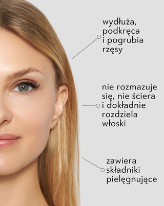 Tusz do rzęs pogrubiający, podkręcający i wydłużający efekt XL UP Orphica - 3
