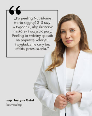 Detoksykujący peeling do twarzy z aktywnym węglem bambusowym i białą glinką Nutridome - 4