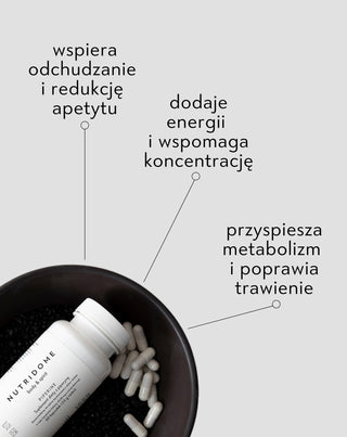 Piperyna w tabletkach dla lepszego trawienia wspomagająca odchudzanie Piperine Nutridome 60 kapsułek - 2