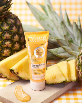 Enzymatyczny peeling gommage ananas 3w1 facemed Eveline 1