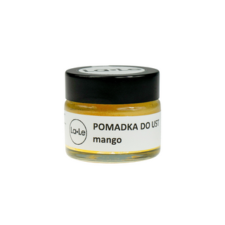 Pomadka nawilżająca do ust mango na bazie masła shea La-Le