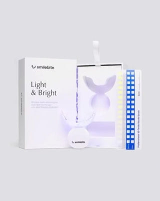 Zestaw do wybielania zębów z lampą LED i żelem wybielającym Light & Bright Smilebite - 2