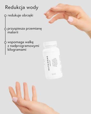 Tabletki na nadmiar wody w organizmie Redukcja wody Nutridome 60 kapsułek - 2