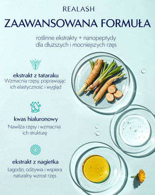 Odżywka do rzęs Realash wydłużająca, wzmacniająca i zagęszczająca rzęsy Orphica Clinic - 6