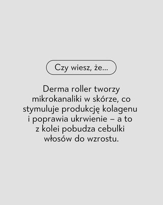 Derma roller do brody pobudzający porost zarostu Monolit - 4