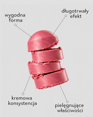Róż do policzków w sztyfcie, naturalny efekt i pielęgnacja Desert Rose Nutridome