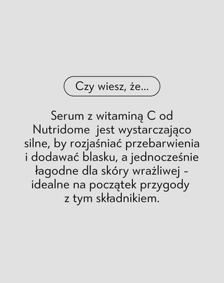 Witamina C 5% serum do twarzy na przebarwienia Nutridome - 3