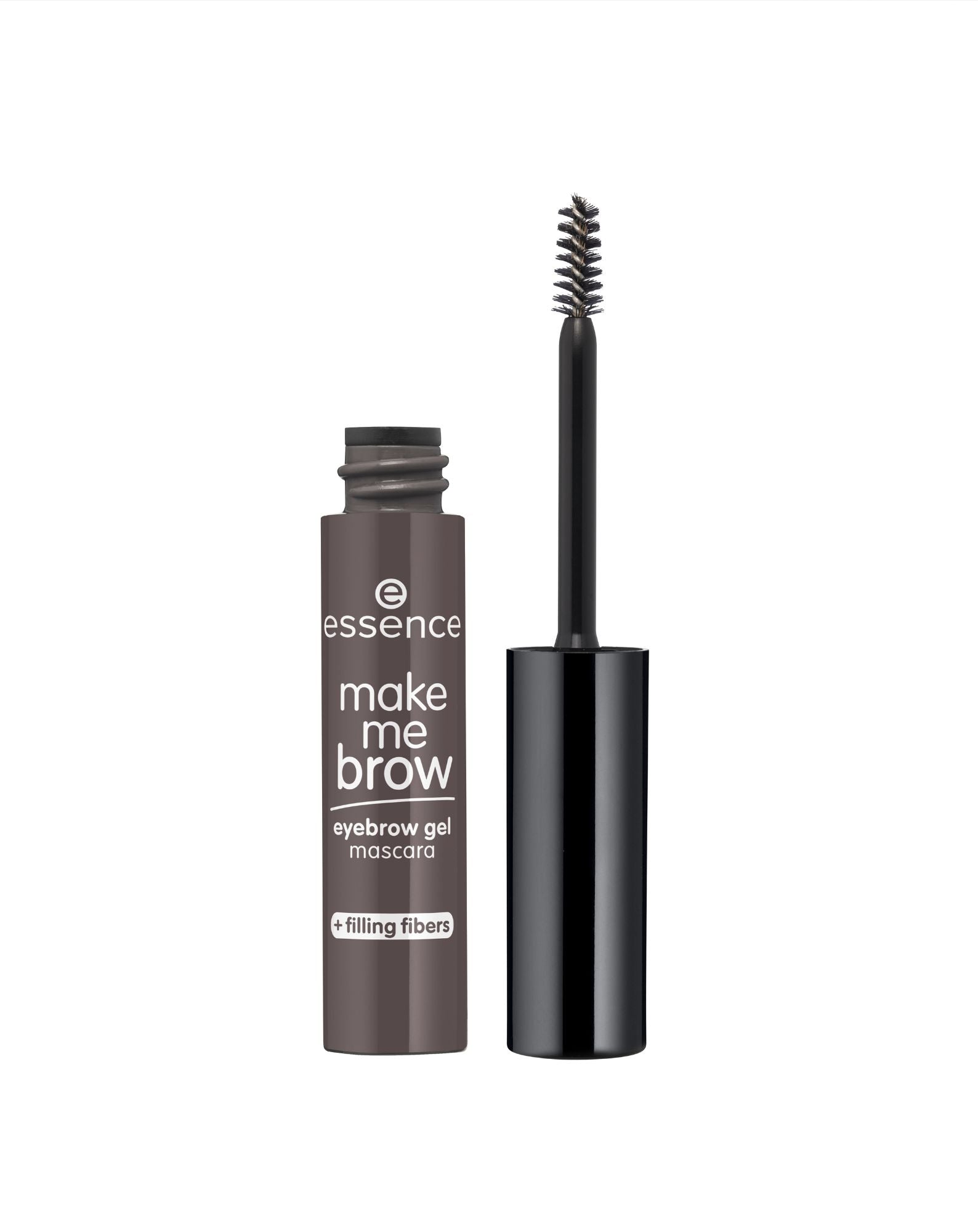 Żelowa maskara do ciemnych brwi make me BROW 04 Essence - 2