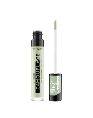 Kryjący korektor w płynie Liquid Camouflage High Coverage Concealer kolor Anti-Red nr 200 Catrice - 2