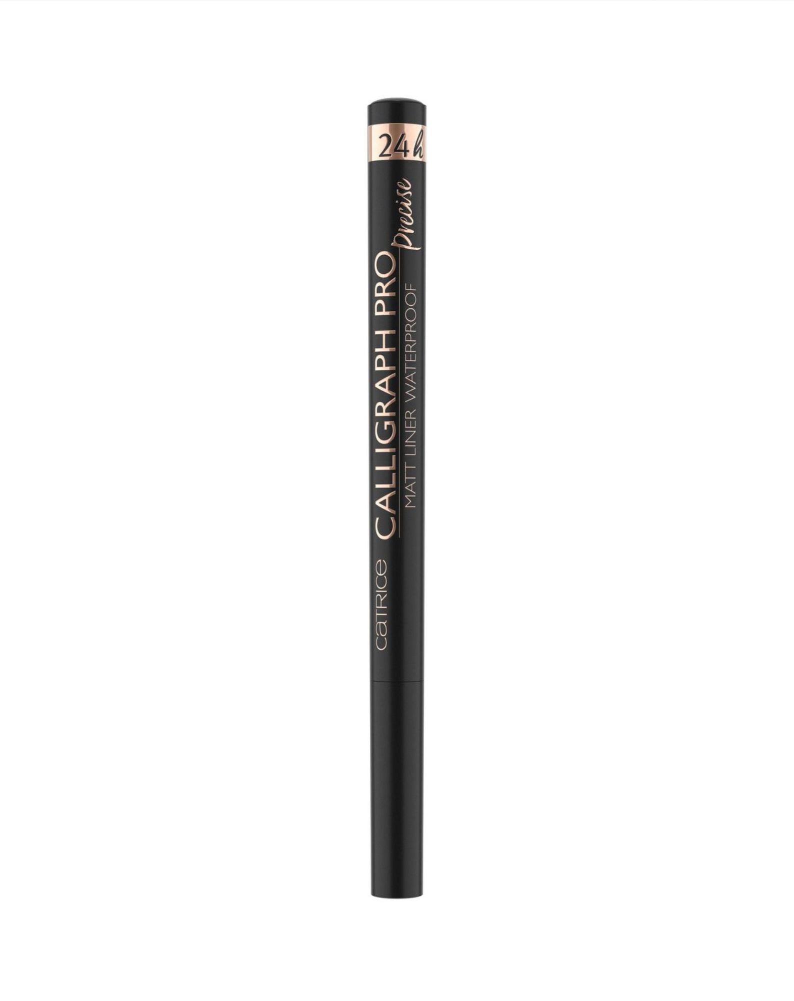 Wodoodporny eyeliner w pisaku z bardzo cienką końcówką intensywna czerń 010 Catrice - 1