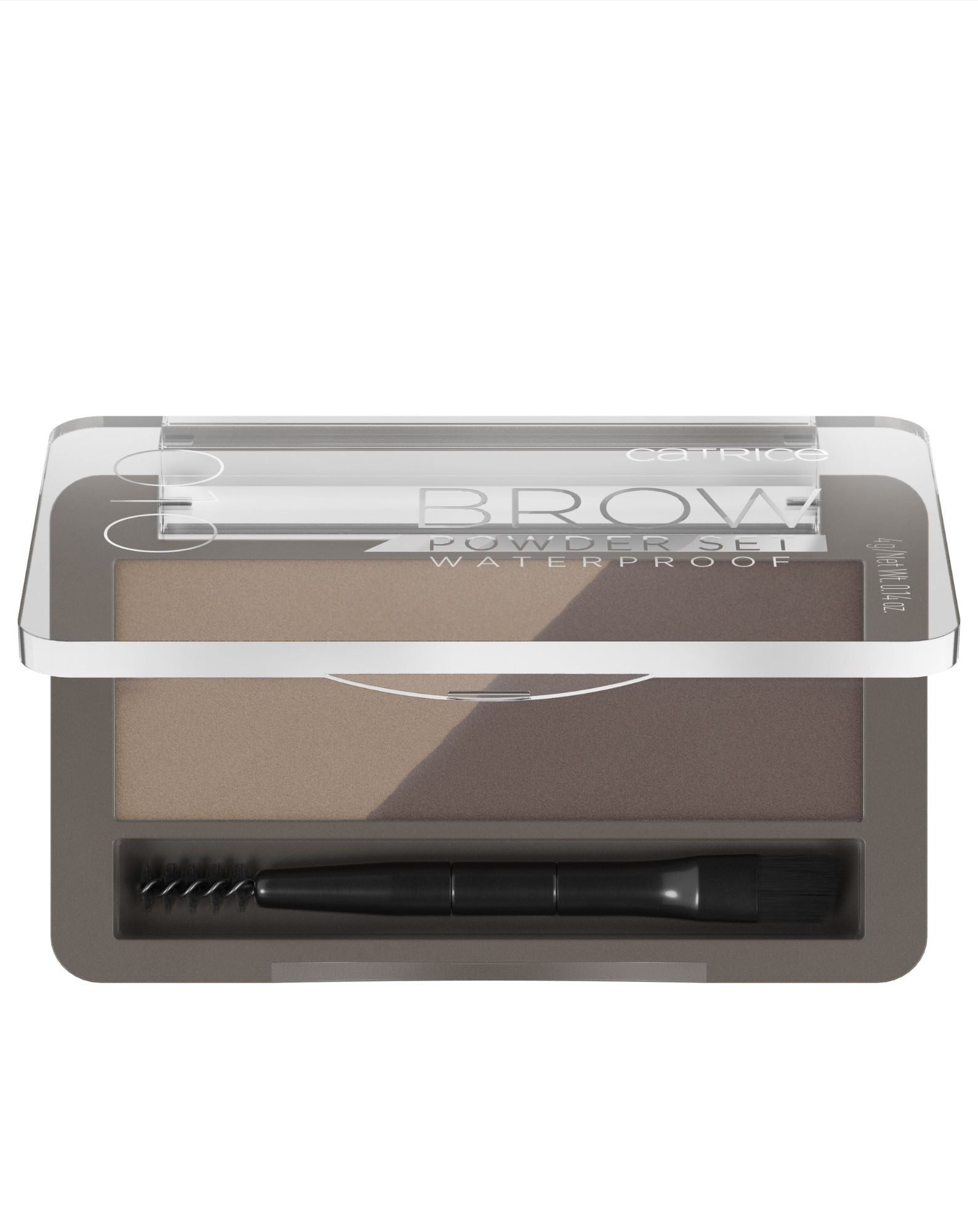 Wodoodporny zestaw do brwi w pudrze Brow Powder Set 010 w kolorze Ash Blond Catrice - 2