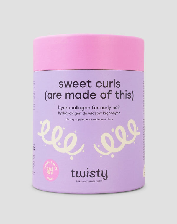 Kolagen do picia w proszku hydrolizowany Naticol na porost włosów z biotyną Hydrokolagen Twisty, kuracja 30 dni