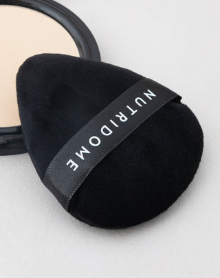 Puszki do pudru do precyzyjnej aplikacji makijażu, zestaw 3 szt. wielokrotnego użytku Nutridome