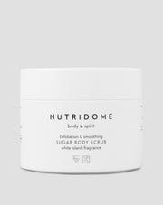 Cukrowy peeling scrub do ciała wygładzający skórę Nutridome 250 g