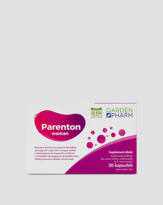Parenton Woman suplement diety dla kobiet planujących ciążę GardenPharm 30 kapsułek - 1