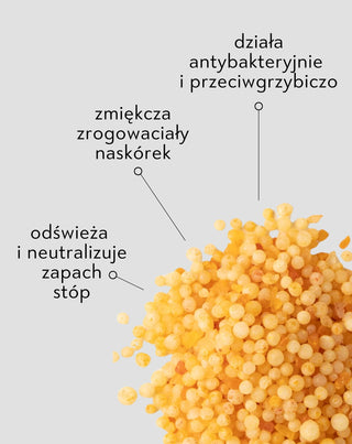 Sól do kąpieli stóp z mocznikiem 45% i eukaliptusem Nutridome - 2