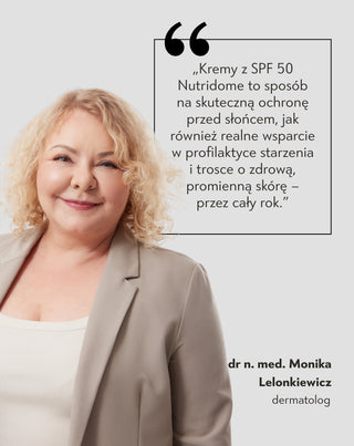 Nawilżający krem do twarzy z SPF 50 z alantoiną i kwasem hialuronowym Nutridome - 3