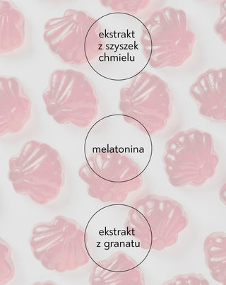 Żelki z melatoniną na sen z witaminami dla dzieci i dorosłych wiśniowe Super Sleep Oh!Tomi 60 szt. - 3