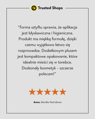 Mineralny filtr SPF 50 w sztyfcie do twarzy i ciała, nawilżenie i ochrona UVB, UVA Nutridome - 6