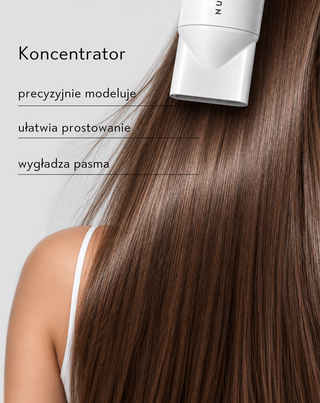 Suszarka do włosów Nutridome 3w1 z jonizacją moc 1600 W - 3