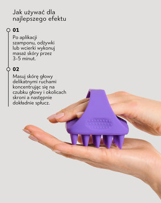 Peeling enzymatyczny do skóry głowy z kwasami AHA oczyszczający i stymulujący mikrokrążenie Twisty - 5