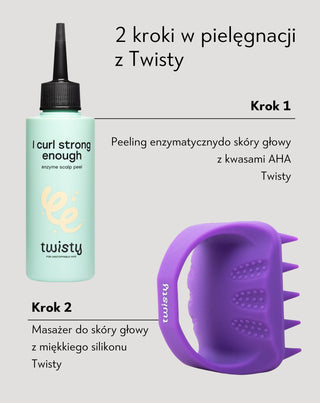2 kroki w pielęgnacji z Twisty, peeling + masażer - 4