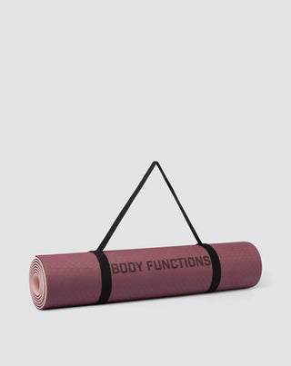 Antypoślizgowa mata do jogi cienka Body Functions_1
