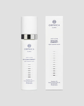 Serum na noc wspierające regenerację skóry problematycznej Anti-Acne Orphica Clinic 50 ml